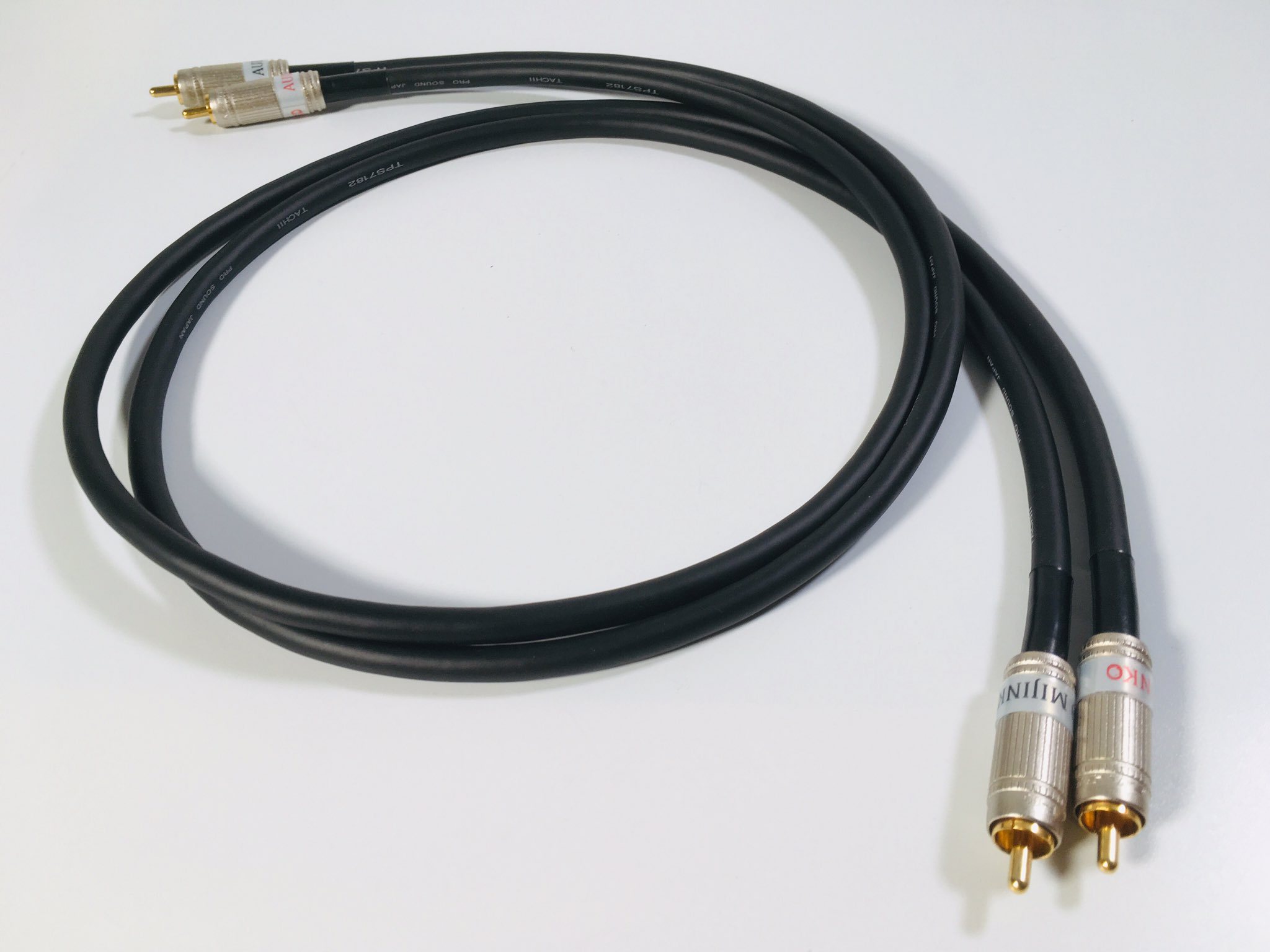 TRSフォンケーブル 1本 1.5m | ケーブル：立井電線 T-4E6S | プラグ: NEUTRIK - 楽器、器材