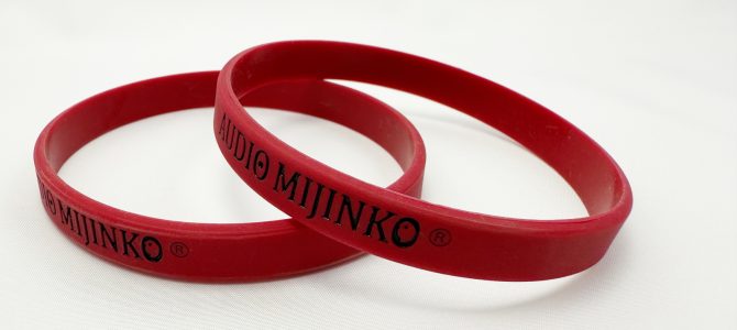 AUDIO MIJINKO® シリコンバンド発売のお知らせ